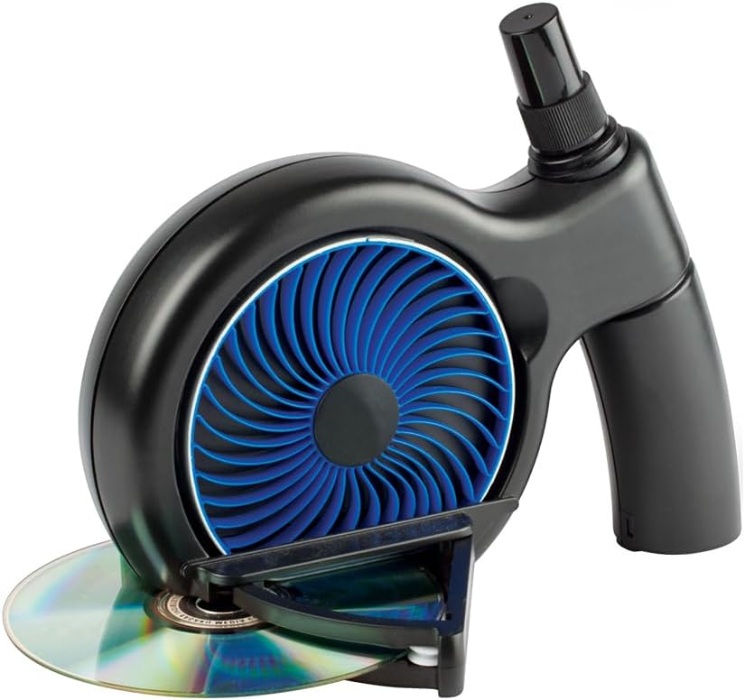 Manual disc repair system restoring a scratched optical disc